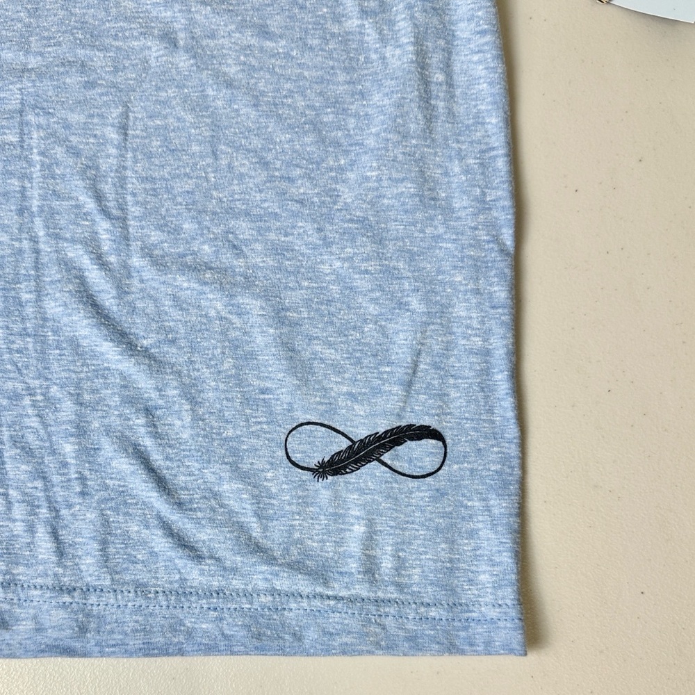 Imagine Dragons Hard Rock Cafe Lisbon Graphic Tee, Heather Blue, Size M (NWT) - Picture 4 of 9